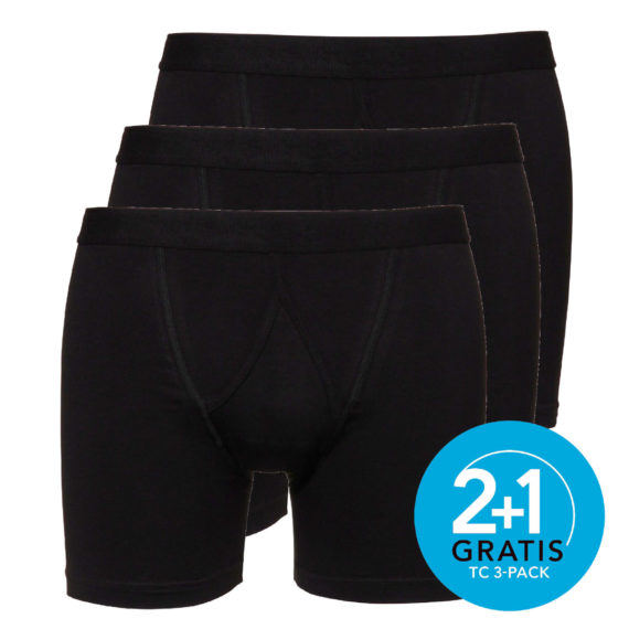 Ten Cate boxers Basic 3-pack (zwart)