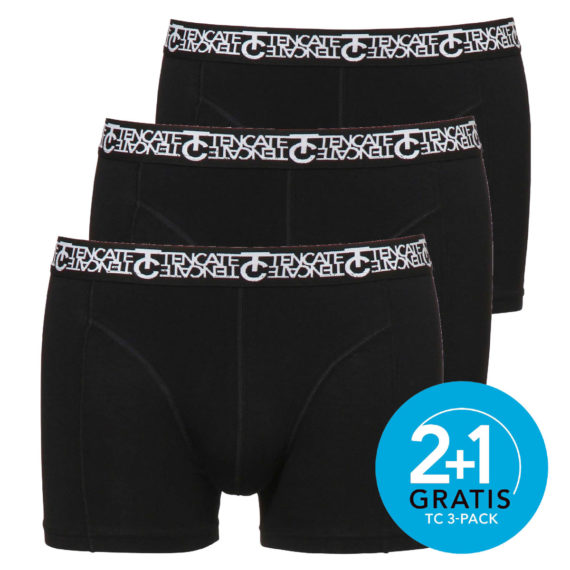 Ten Cate boxers Short 3-pack (zwart)