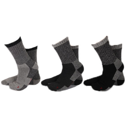 Apollo thermo sokken 3-pack grijs