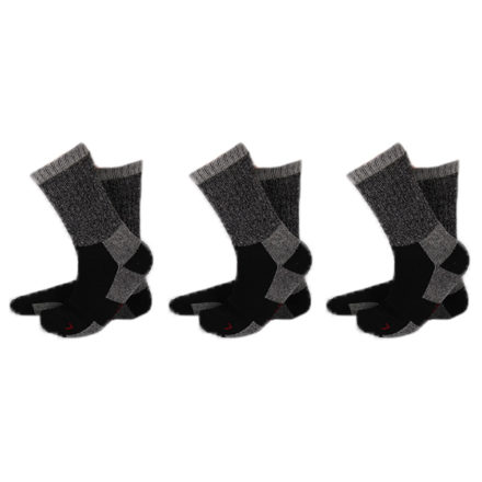 Apollo thermo sokken 3-pack zwart