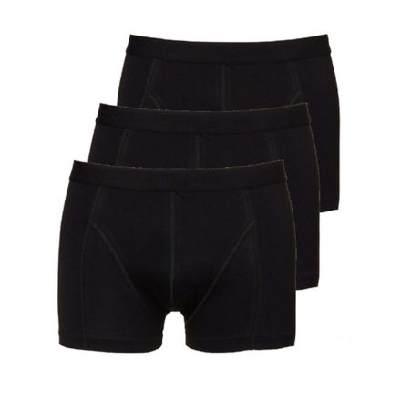 3401 Mannen boxershorts 3-pack zwart