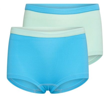 Mix&Match Meisjes boxershorts Mint/Turqouise (2-pack)