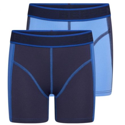 Mix&Match Jongens boxershorts Blauw/D.Blauw (2-pack)