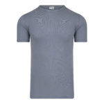 Heren T-shirt K.M. met O-hals M3000 Grijs