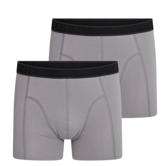 Heren boxershort Cotton Stretch Hugo Grijs (2-pack)